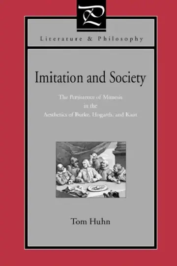 Cover of Imitation and Society