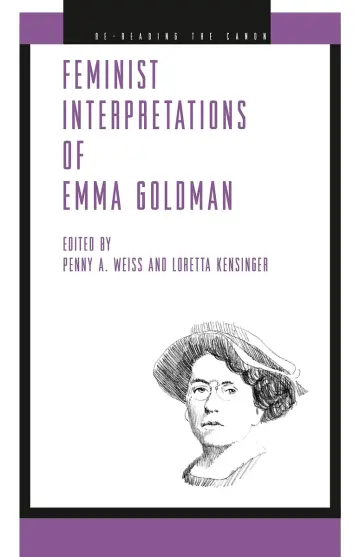 Cover of Feminist Interpretations of Emma Goldman