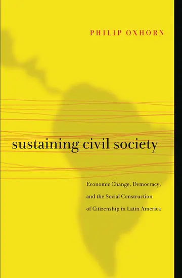 Cover of Sustaining Civil Society