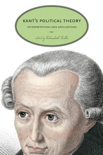 Cover of Kant's Political Theory