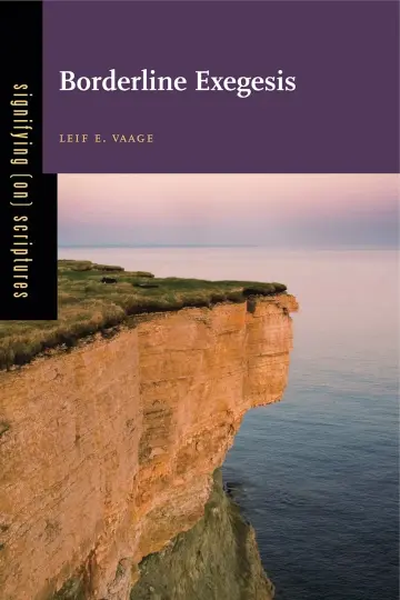 Cover of Borderline Exegesis