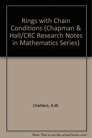 Cover of Rings with Chain Conditions