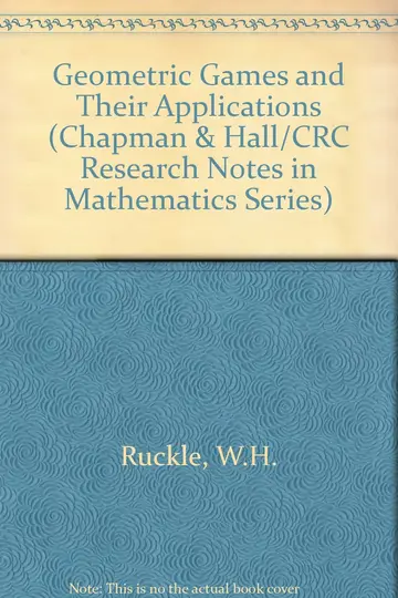 Cover of Geometric Games and Their Applications
