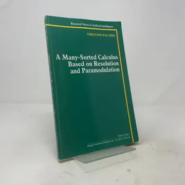 Cover of Many Sorted Calculus Based on Resolution and Paramodulation