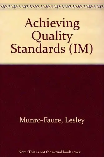 Cover of Achieving Quality Standards