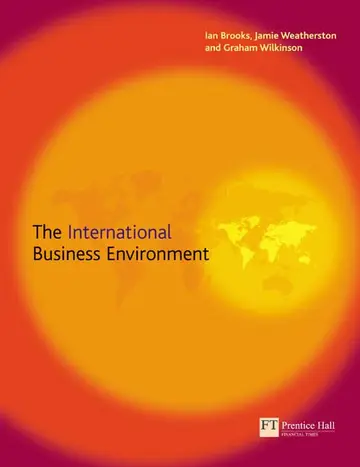 Cover of The International Business Environment