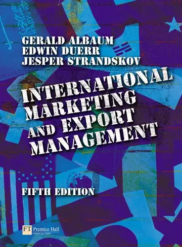 Cover of International Marketing and Export Management