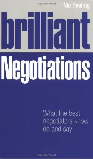 Cover of Brilliant Negotiations