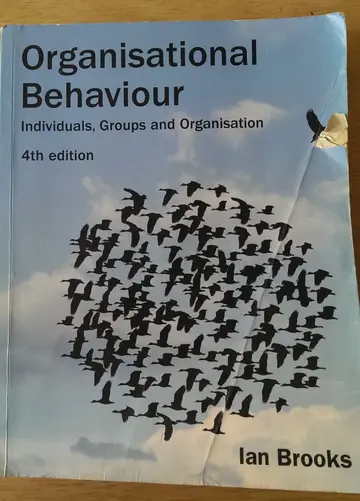 Cover of Organisational Behaviour