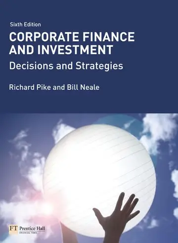 Cover of Corporate Finance and Investment
