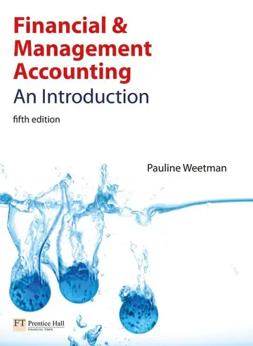 Cover of Financial and Management Accounting