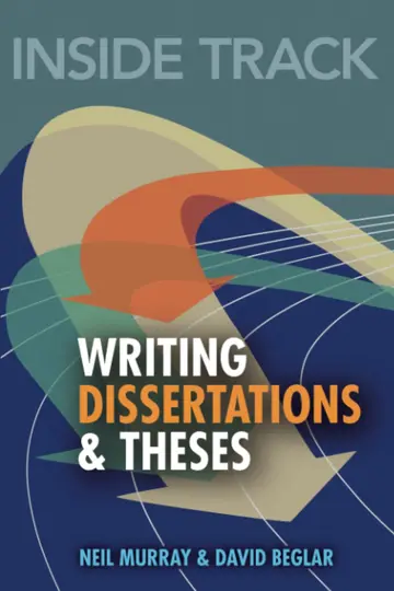 Cover of Inside Track to Writing Dissertations and Theses