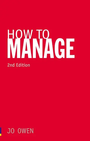Cover of How to Manage