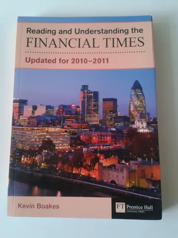Cover of Reading and Understanding the Financial Times