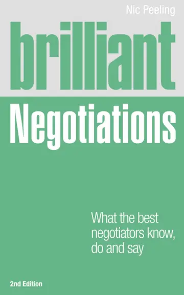 Cover of Brilliant Negotiations