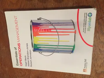 Cover of Essentials of Operations Management with MyOMLab
