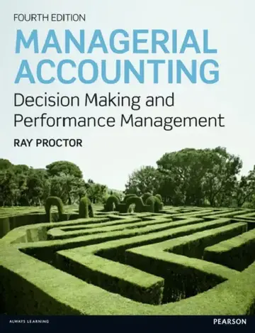Cover of Managerial Accounting