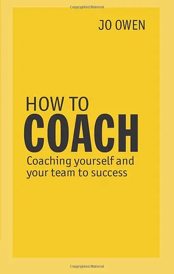 Cover of How to Coach