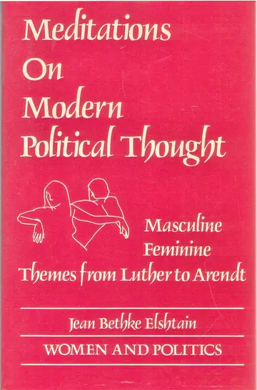 Cover of Meditations on Modern Political Thought