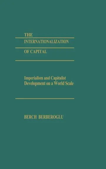 Cover of The Internationalization of Capital