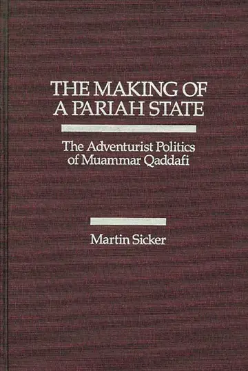 Cover of The Making of a Pariah State