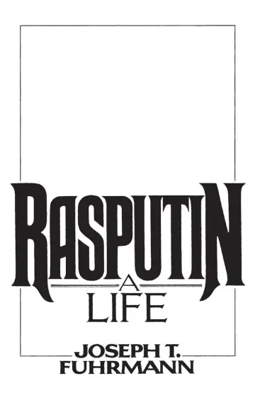 Cover of Rasputin