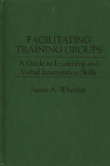 Cover of Facilitating Training Groups