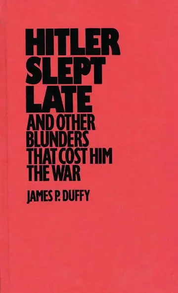 Cover of Hitler Slept Late