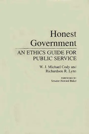 Cover of Honest Government