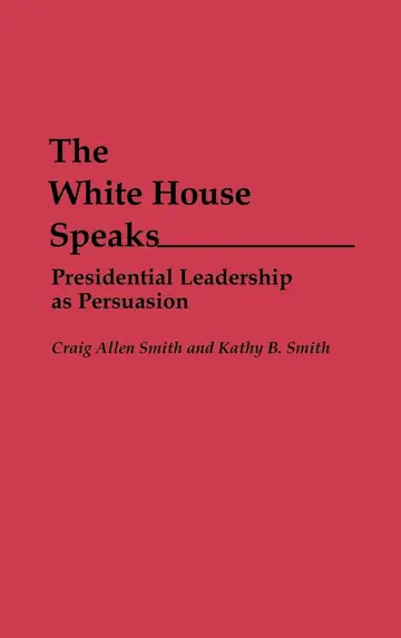 Cover of The White House Speaks