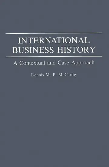 Cover of International Business History