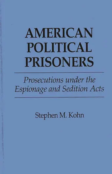 Cover of American Political Prisoners