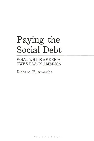 Cover of Paying the Social Debt