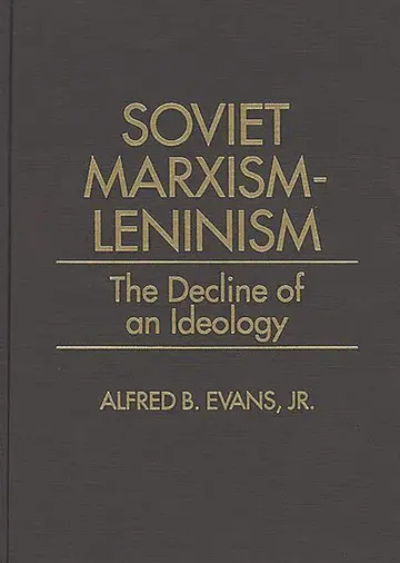 Cover of Soviet Marxism-Leninism