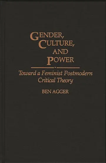 Cover of Gender, Culture, and Power
