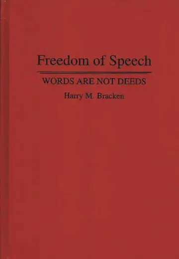 Cover of Freedom of Speech