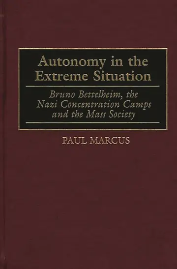 Cover of Autonomy in the Extreme Situation