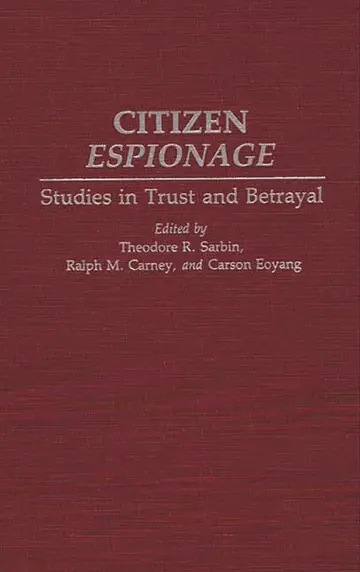 Cover of Citizen Espionage