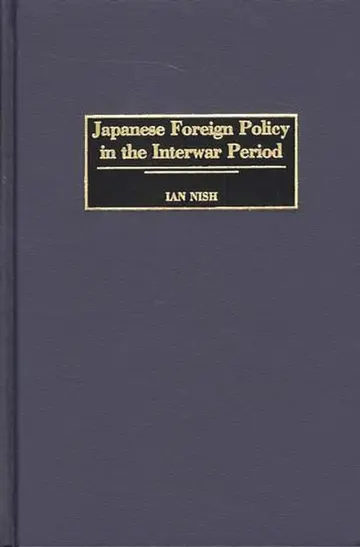 Cover of Japanese Foreign Policy in the Interwar Period