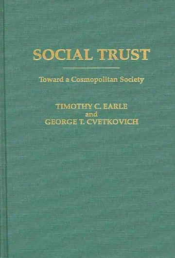 Cover of Social Trust