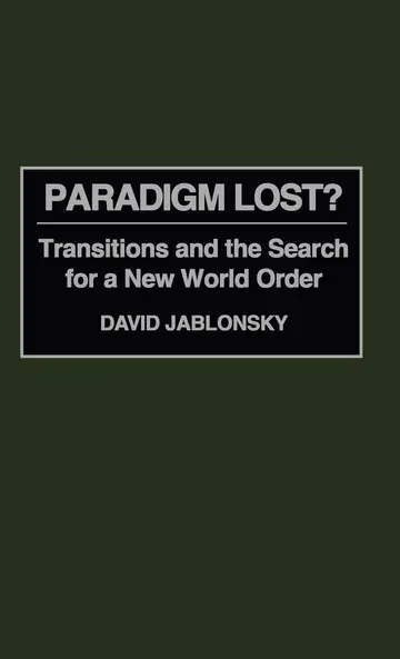 Cover of Paradigm Lost