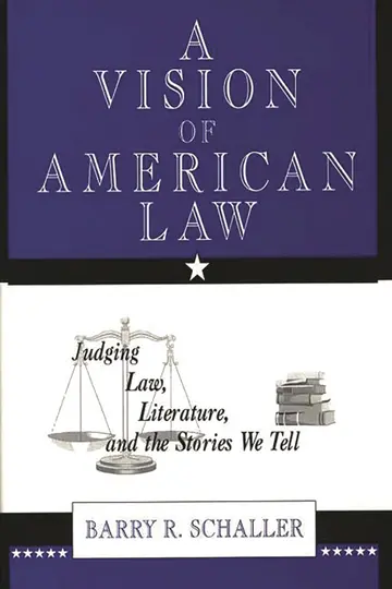 Cover of A Vision of American Law