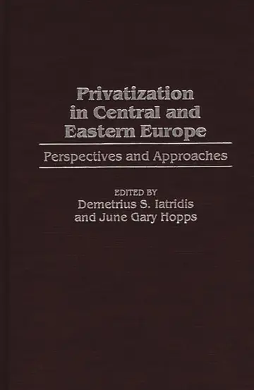 Cover of Privatization in Central and Eastern Europe