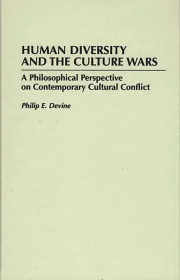 Cover of Human Diversity and the Culture Wars