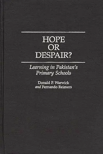 Cover of Hope or Despair?