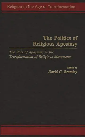 Cover of The Politics of Religious Apostasy