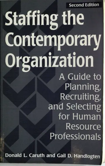 Cover of Staffing the Contemporary Organization