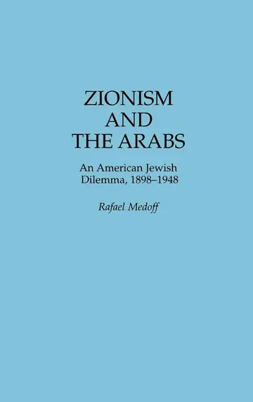 Cover of Zionism and the Arabs