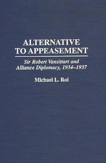 Cover of Alternative to Appeasement