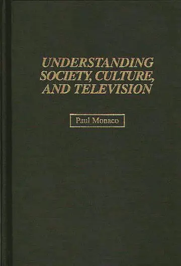 Cover of Understanding Society, Culture, and Television